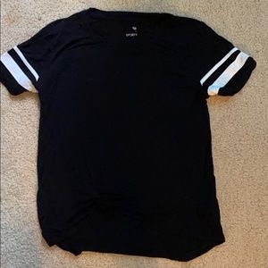 Sporty Tee black t-shirt